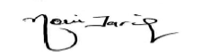 Signature of Moin Tariq